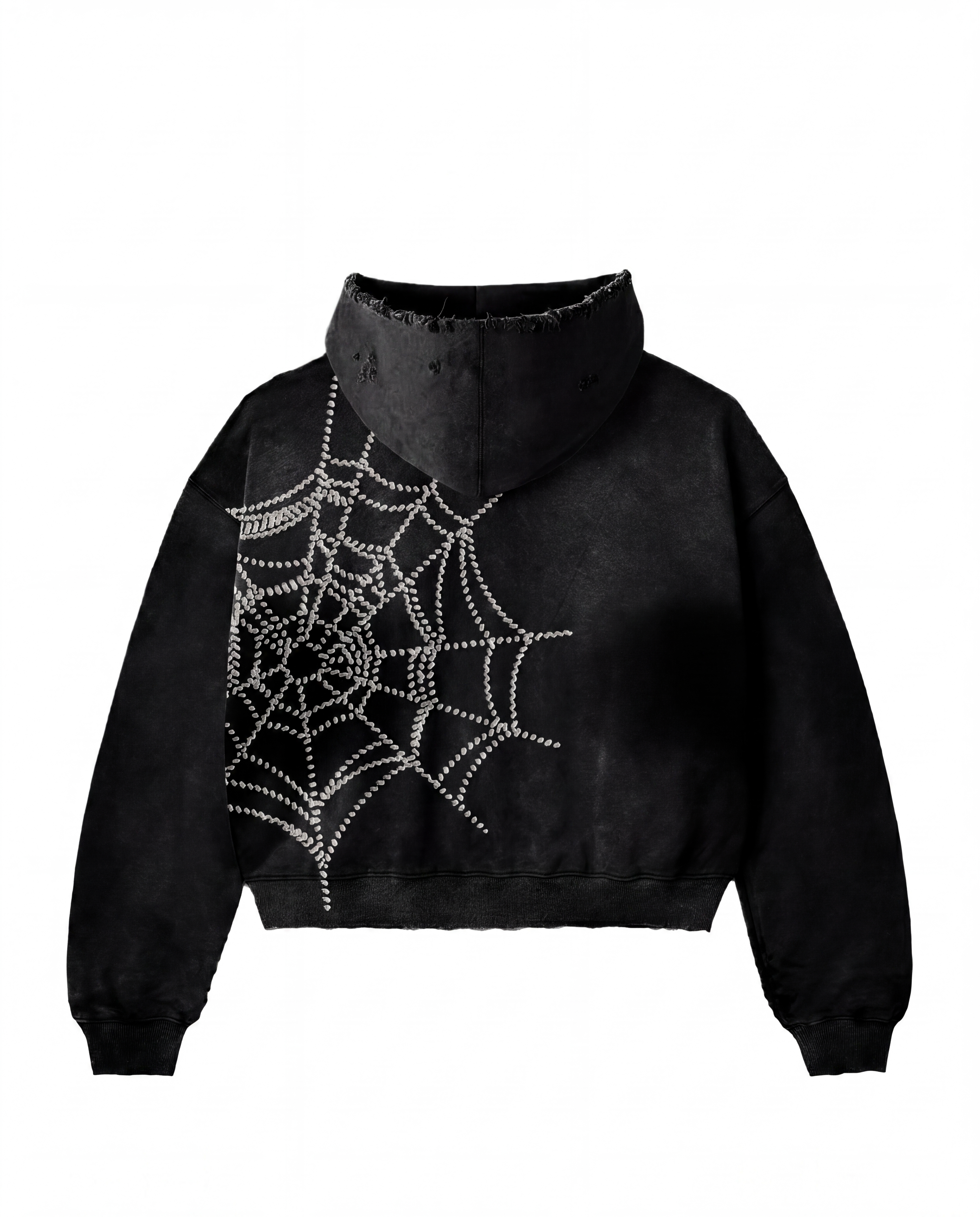 Astar "Cyber Web" Hoodie - Black